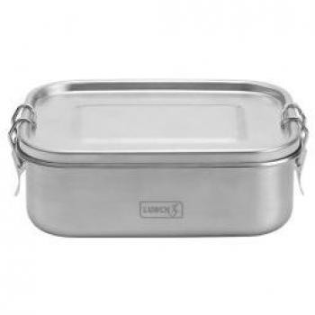 Fiambrera hermética 800 ml - Lurch - Color Plata - 1 unidad