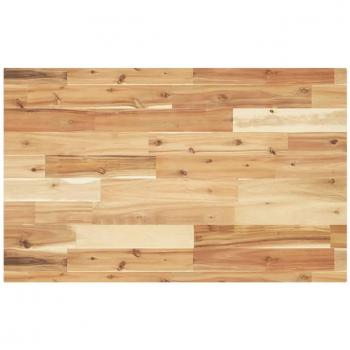 Tablero Escritorio Madera Maciza Acacia Sin Tratar 160x50x4 Cm Marrón