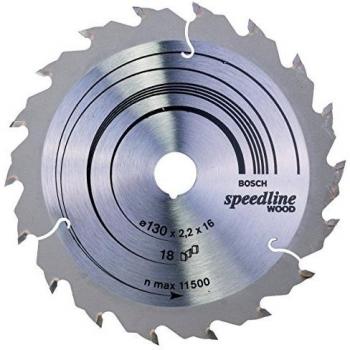 Hoja de Sierra Circular Bosch Speedline Wood 130x16x2,0mm