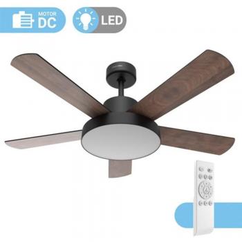Ventilador de Techo Levante Universal Blue 4048B 70W 122 cm Negro/Madera