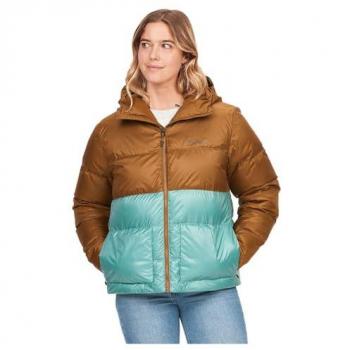 Marmot Women's Eco-Friendly Tan Down Hoodie M