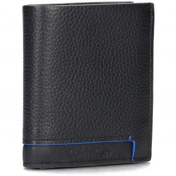 MONEDERO CK CALVIN KLEIN K50K503345 CUERO NEGRO