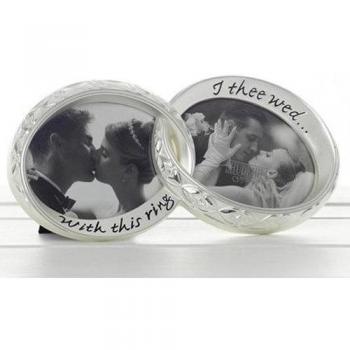 ' With this Ring I Thee Wed ' Wedding Gift Photo Frame