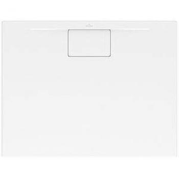 Plato de ducha antideslizante Villeroy & Boch Architectura Metalrim, 120 x 80 cm, gris