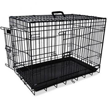 Transportín Plegable para Gatos y Perros Nobby Negro 78 x 55 x 62 cm