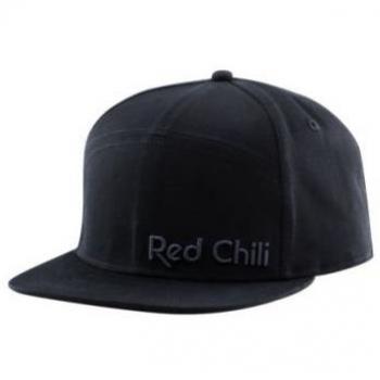 Gorra corporativa de chile rojo Rc (negra) - Gorra tipo corporate, color negro con detalles en rojo, diseño moderno y ajustable, fabricada en material resistente y transpirable