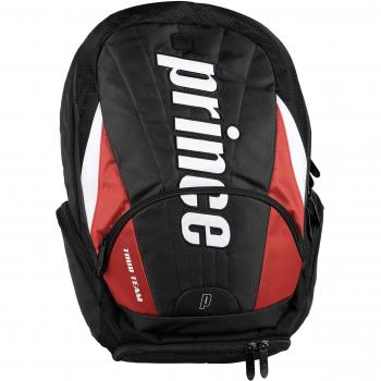 PRINCE Tour Team Mochila, Negro/Rojo