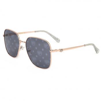 Chiara Ferragni CF 1001 Sunglasses, Unisex, Yellow, Size: 57 MM