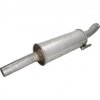 Silenciador central e intermedio 4MAX 0219-01-26019 y 0219-01-26019P, compatible con múltiples vehículos, fabricado en acero inoxidable de alta resistencia, diseñado para reducir el ruido del escape