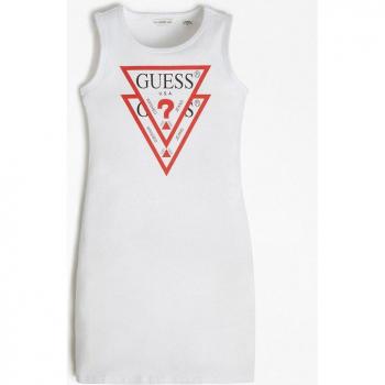 Guess - Vestido sin mangas blanco