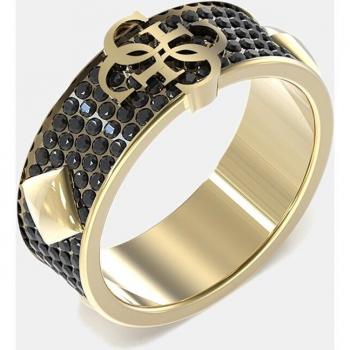 Anillo de Hombre Guess 4G Xever de Acero Dorado con Logo Talla Europea 62