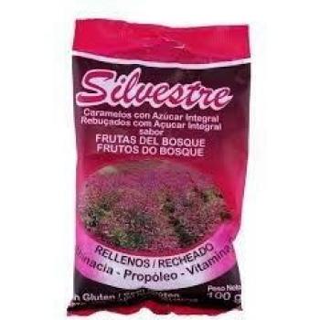 SILVESTRE Caramelos Frutas B. Rellenos 100 GRS, No aplicable