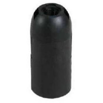 Gsc Evolution Portalámparas Termoplástico Liso E14 Negro - Accesorios Decorativos