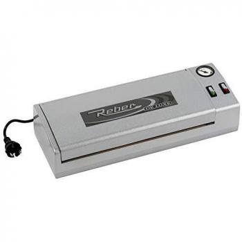 Sellador de Vacío Automático Reber 9701N Deluxe - 210 W, 18 lt/min, 830 mbar, Gris Metalizado