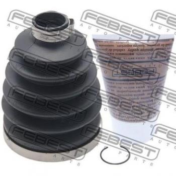 FEBEST Juego de fuelles para árbol de transmisión CV-joint boot 0417P-N94, incluye fuelles resistentes a altas temperaturas, fabricado en goma de alta calidad, diseño que previene la entrada de suciedad y agua, fácil