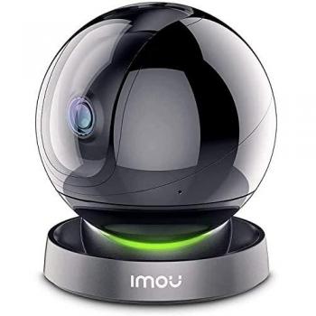 Imou 2.5K Cámara Vigilancia WiFi Interior con AI Detección Humano, Sirena de Seguridad, 360° Cámara IP WiFi, Seguimiento Auto, Audio Bidireccional, Modo Privado,Compatible con Alexa para Bebé Mascota