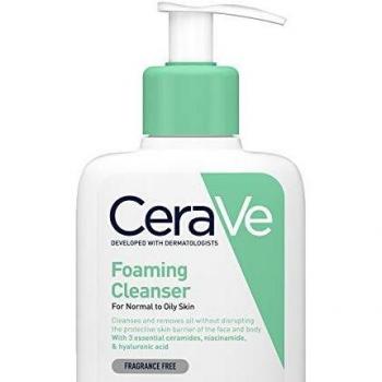 CeraVe Foaming Cleanser for Normal to Oily Skin 236 ml with Niacinamide and 3 Essential Ceramides