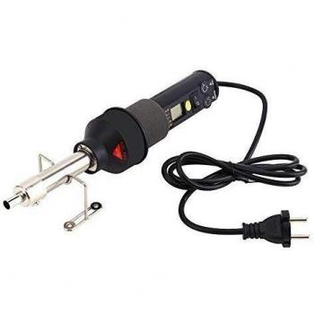 Pistola de Calor, 450W 220V Protable Mini Pistola de Aire Caliente Pantalla LCD Pistola de Aire Caliente con Temperatura Ajustable y Ajustes de Flujo de Aire