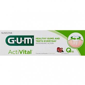 GUM Activital Pasta de dientes 75ml, paquete de 3
