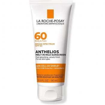 La Roche-Posay Anthelios Melt-In Milk Body and Face Sunscreen SPF 60 3.0 oz