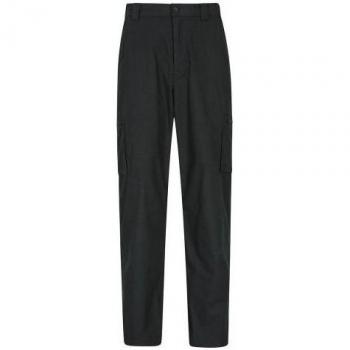 Pantalones cargo cortos Trek II para hombre de Mountain Warehouse, color negro, talla 34S
