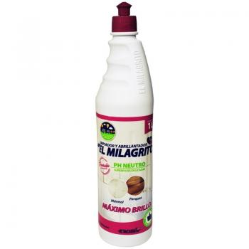Limpiador Abrillantador El Milagrito 1L - Elimina Suciedad y Manchas - Protege y Nutre el Suelo - pH Neutro