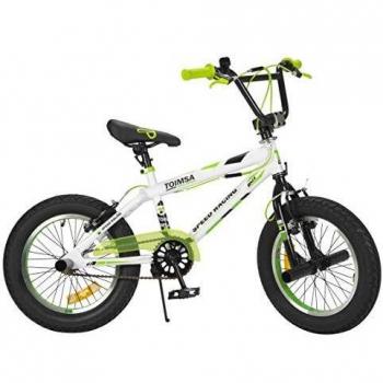 TOIMSA - Bicicleta BMX Freestyle de 16 Pulgadas, 5 a 8 años, 536, Multicolor