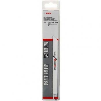 Bosch Professional 25 unidades Hoja de sierra sable S 1122 HF Flexible for Wood and Metal