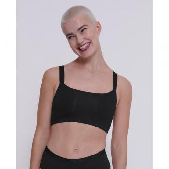 Sujetador Sloggi Go Casual Top Negro para Mujer - Talla Pequeña - Comodidad y Estilo