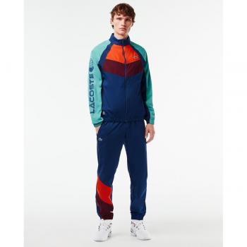 Chándal Lacoste Tennis × Daniil Medvedev WH1789-00 para Hombre en Azul, 100% Poliéster