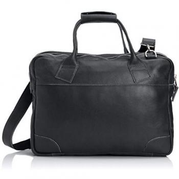 Royal RepubliQ Nano Big Zip Leather, Bolso de mano Unisex Adulto, Negro