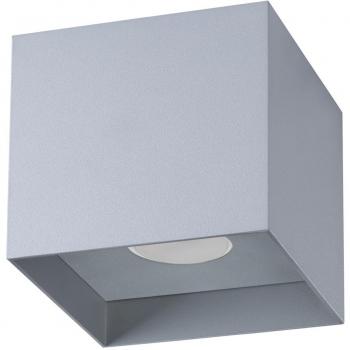 Sollux Hati Downlight de superficie minimalista cuadrado gris 1x GU10 - Lámpara de techo hati gris