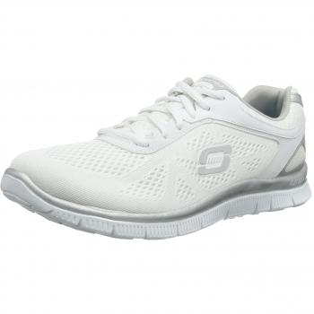 Skechers Flex Appeal Love Your Style 11728 - Zapatillas para mujer, color blanco, talla 39