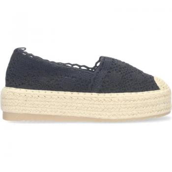 Sandalias de Mujer PUNTOSALAO ALPARGATAS COMODAS DE ENCAJE EN YUTE COLOR NEGRO EC-3091 VARIOS COLORES