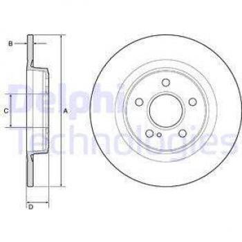 Disco de freno DELPHI BG4790C