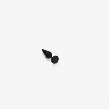 Pendientes de hombre P.perez de acero negro Radiant