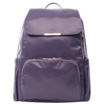 Mochila Totto Bel para Ordenador Portátil de 16 Pulgadas, Color Montana Grape, con Bolsillo Secreto, 3 Compartimentos, Bolsillos para Botellas y Objetos Delicados, Correa para Mal