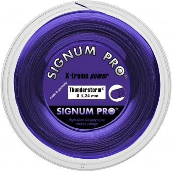 Signum Saitenrolle Thunderstorm - Cordaje de Raqueta de Tenis, Talla 200 m