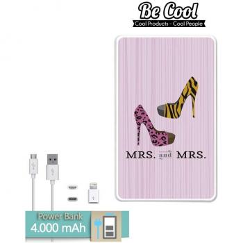 Becool® - Batería Externa Power Bank 4000 mah + Gratis 1 cable USB-MicroUsb