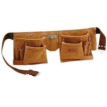 Alyco 196890 196890-Bolsa Doble de Cuero con Cinturon