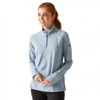 Regatta Women's Montes Lightweight Half-Zip Fleece, Coronet Blue, Size 16