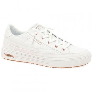 Skechers Women's Arch Fit Arcade White Sneakers Size 4