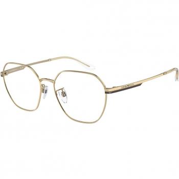 Emporio Armani Gafas Graduadas EA 1145D 3013 Ajuste Asiático para Mujer Dorados con Lentes Recetadas de 55 mm