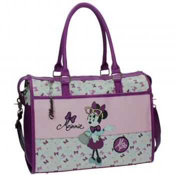 Disney Minnie Glam Bolsa de Viaje, 19.15 Litros, Color Rosa