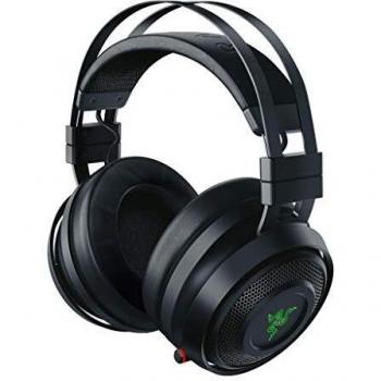 Razer Nari Auriculares Inalámbricos para juegos con THX Spatial Audio, Almohadillas con Gel de enfriamiento, micrófono con balance de juego/chat, Color Negro