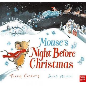 Libro Mouse's Night Before Christmas - Libro infantil, ilustraciones coloridas, tapa dura, 32 páginas, historia clásica de Navidad, recomendado para niños de 3 a 7 años