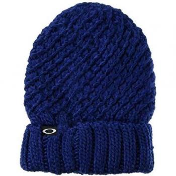 Oakley Men's Mix Yarn Beanie Hats,One Size,Dark Blue