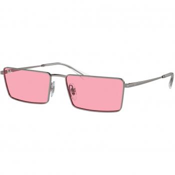 Ray-Ban RB3741 Emy 004/84 Unisex Squadrata Sunglasses Gunmetal Size 56