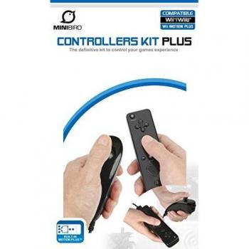 Nitho - Conjunto De Mando Con Motion + Nunchaku, Color Negro