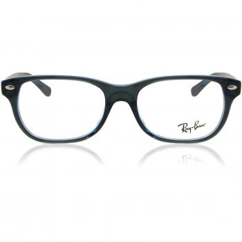 Ray-Ban Kids RY1555F Asian Fit 3667 Kids' Eyeglasses Blue Size 48 (Frame Only) - Blue Light Block Available